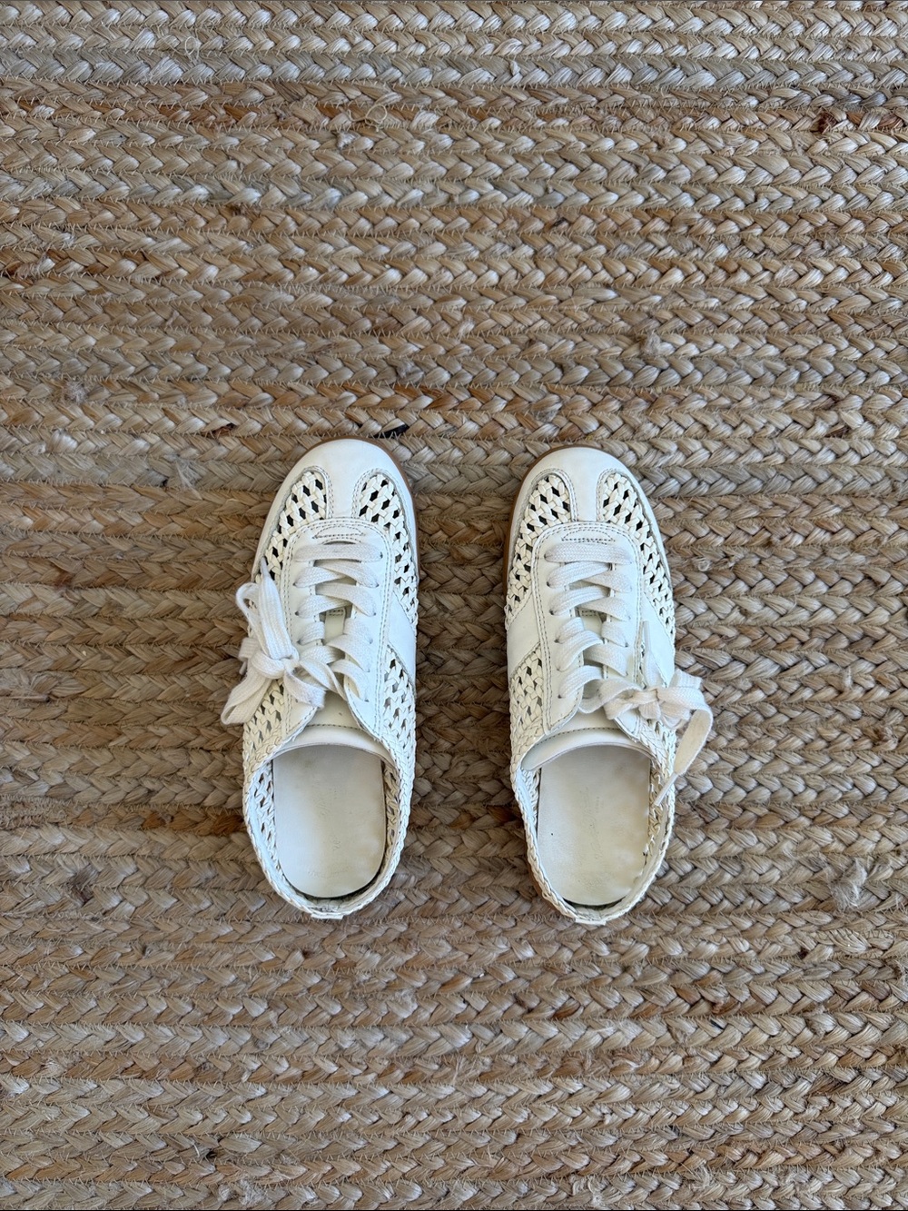 Woven Mule Sneakers